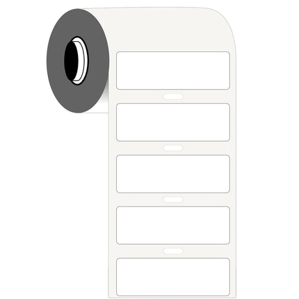 B33 Series White Polyester Labels