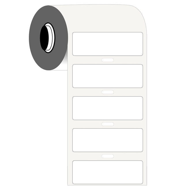 B33 Series White Polyester Labels