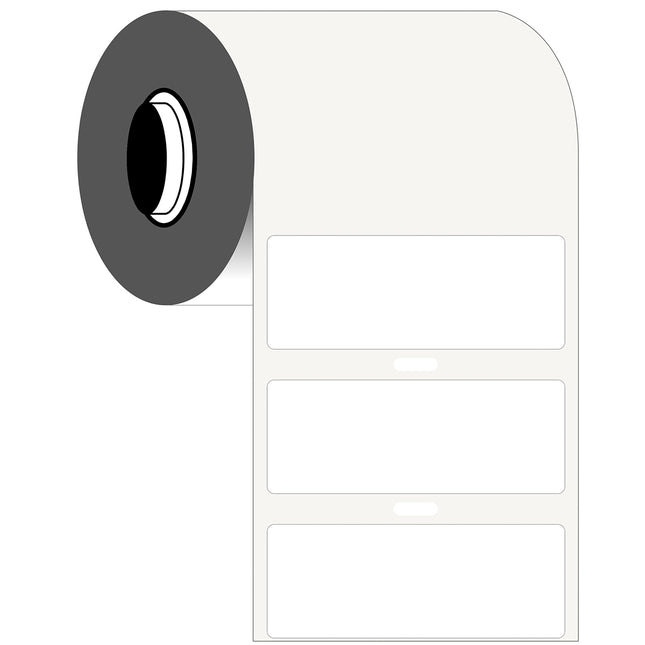 B33 Series White Vinyl Labels