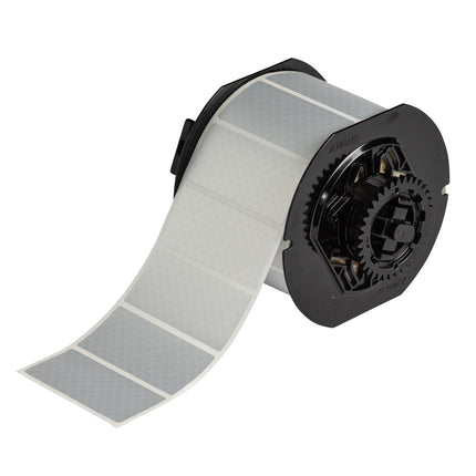 B33 Series Tamper Evident Metallised Polyester Labels