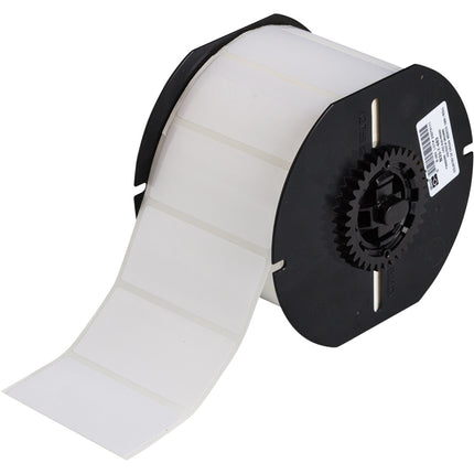 B33 Series White Polyester with Permanent Rubberbased Adhesive Labels