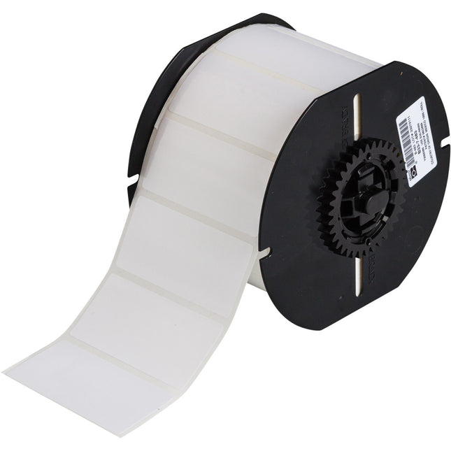 B33 Series White Polyester with Permanent Rubberbased Adhesive Labels