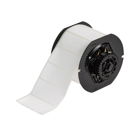 B33 Series Matt White Polyester Labels with min 25 recycled content