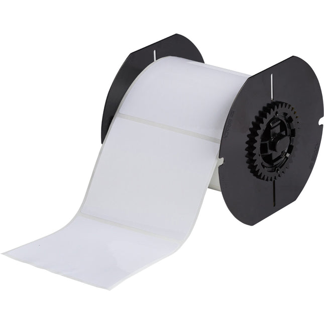 B33 Series White Polyester with Permanent Acrylic Adhesive Labels