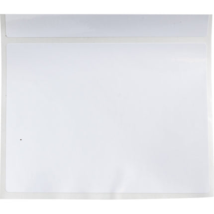 B33 Series Glossy White Polyester Component and Barcode Labels