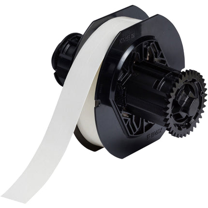 B33 Continuous White Polyester with Permanent Acrylic Adhesive Labels