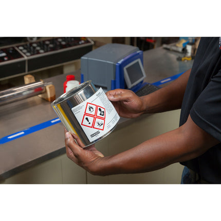 B30 Series PrePrinted GHS CLP Chemical Labels