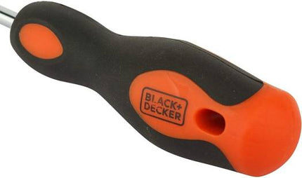 Black+Decker PH1x100mm Bi-Material Steel Phillips Screwdriver (BDHT62296)