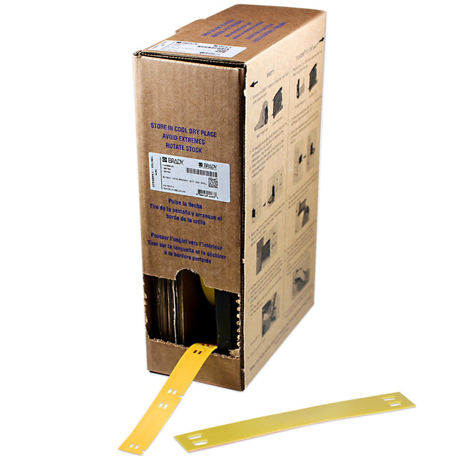 Bulk Linerless Polyester Cable Tag for M611 M610 BMP61 M710 and BMP71