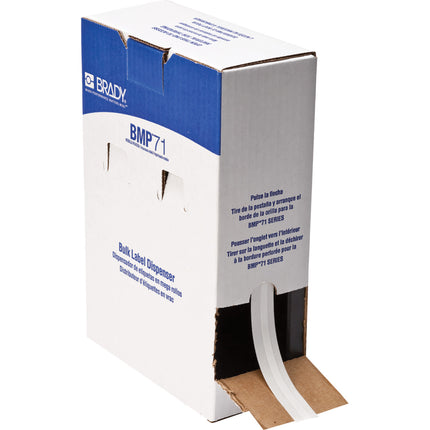 Repositionable MultiPurpose Vinyl Cloth Labels for M710 and BMP71