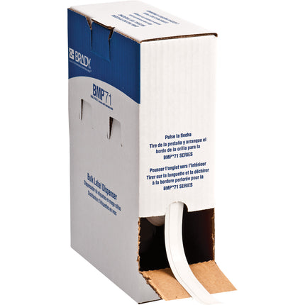 Repositionable MultiPurpose Vinyl Cloth Labels for M610 M611 BMP61 M710 and BMP71