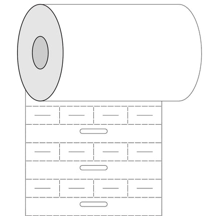 25 mm Small Core DuraSleeve Wiremarking Labels
