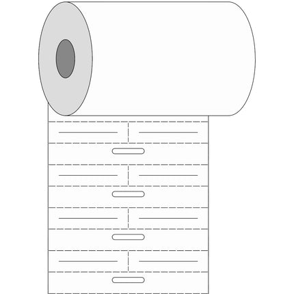 25 mm Small Core DuraSleeve Wiremarking Labels
