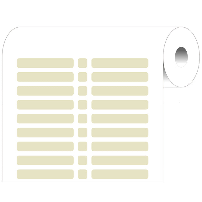 25 mm Small Core Polyimide Labels