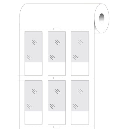 25 mm Small Core Selflaminating Vinyl Labels