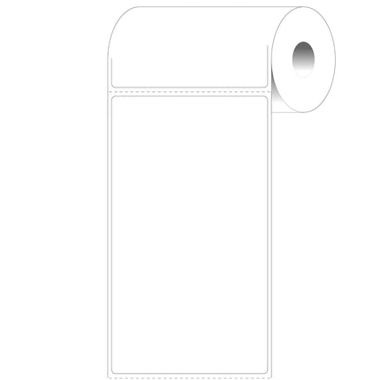 25 mm Small Core Paper Labels