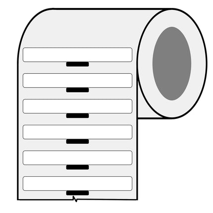 25 mm Small Core Matt White Polyester General Identification Labels
