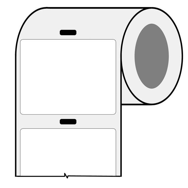 25 mm Small Core White Polyester Cryogenic Laboratory Labels