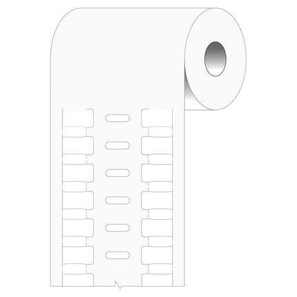 Rigid DuraSleeve Wire Marking labels for Thermal Transfer Printers