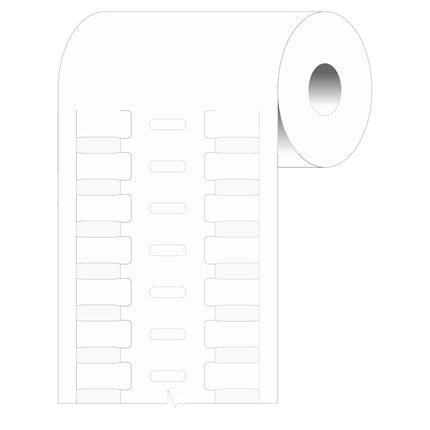 Rigid DuraSleeve Wire Marking labels for Thermal Transfer Printers