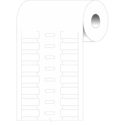 Rigid DuraSleeve Wire Marking labels for Thermal Transfer Printers