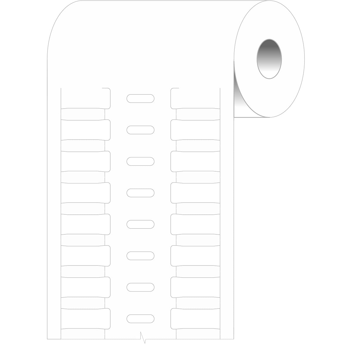 Marking Label Rdu303029 Rigid DuraSleeve Wire Marking labels for Thermal Transfer Printers ...