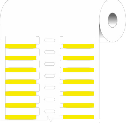 Rigid DuraSleeve Wire Marking labels for Thermal Transfer Printers