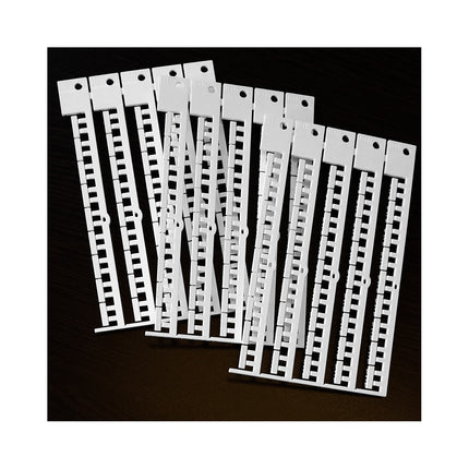 White b r 11x3mm tag