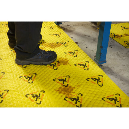 BrightSorb High Visibility Safety Absorbent Roll