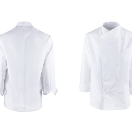 جاكيت شيف باللون الأبيض فورموير | CJK101M
