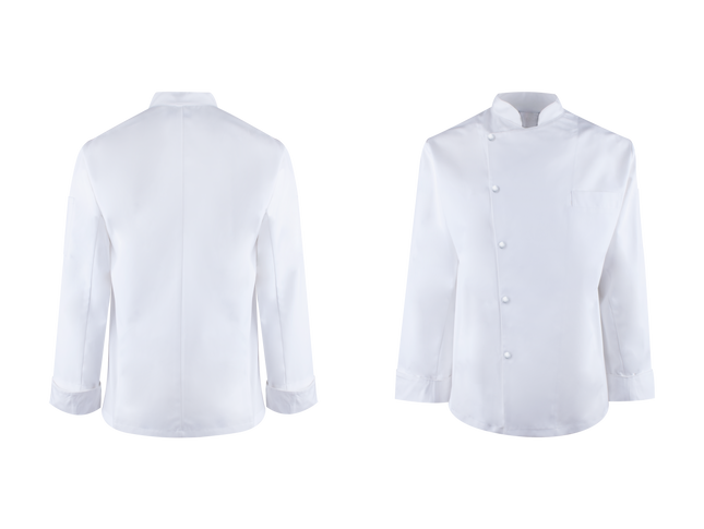 جاكيت شيف باللون الأبيض فورموير | CJK125M