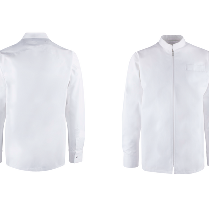 جاكيت شيف باللون الأبيض فورموير | CJK127M