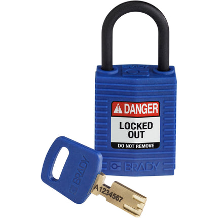 SafeKey Compact Nylon Lockout Padlocks