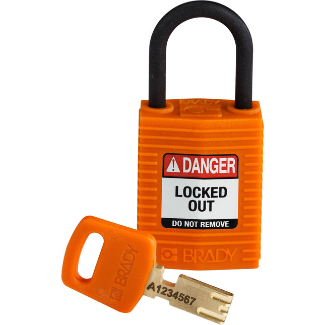 SafeKey Compact Nylon Lockout Padlocks