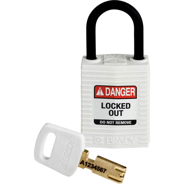 SafeKey Compact Nylon Lockout Padlocks