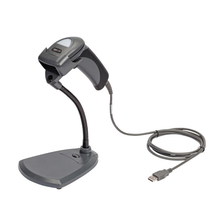 CR1500 Handheld Wired Barcode Reader with Stand  1D 2D QR Code