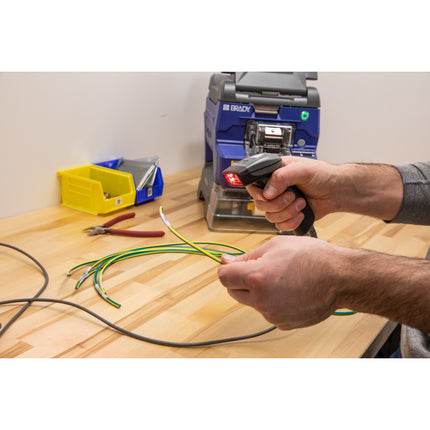 CR1500 Handheld Wired Barcode Reader with Stand  1D 2D QR Code