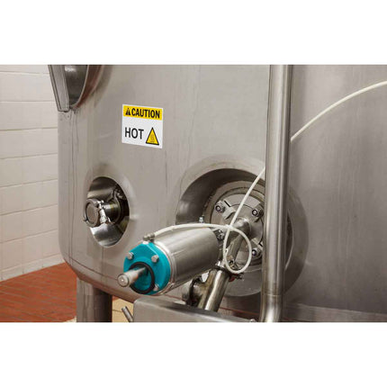 BBP85 General Purpose PrePrinted ANSI CAUTION Vinyl Labels