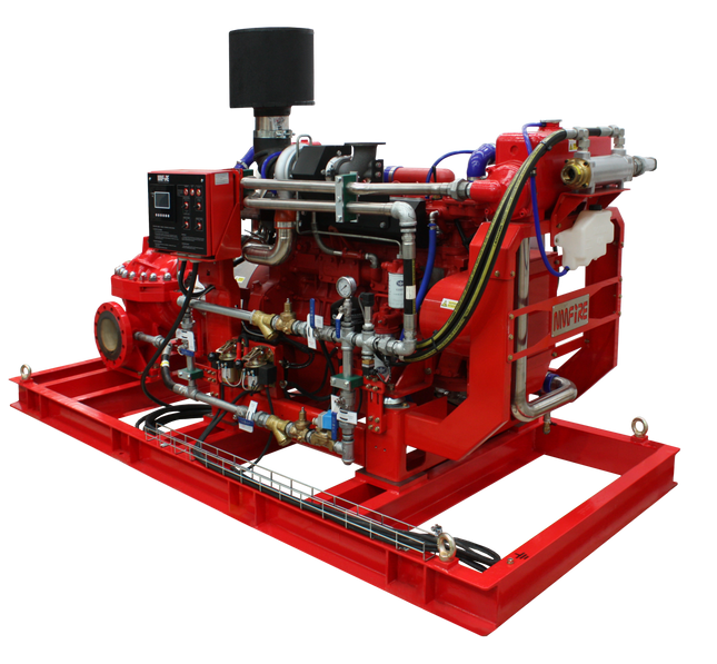 Efaflu STOP FIRE ON I FM | Fire Fighting Pump System