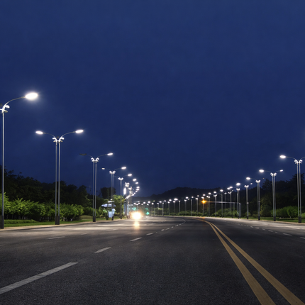 كشاف شارع LED -B من أونور لايتينج | إضاءة طرق من 50 إلى 200 واط