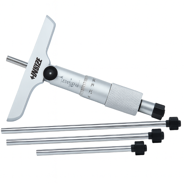 Insize  Stabilized Depth Micrometer 0-50 mm | 3241-50