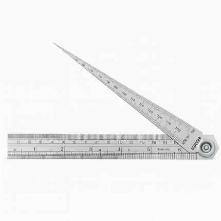 طقم مقياس مخروطي مع مسطرة فولاذية 0.8-15 مم إنسايز | 4829-1
