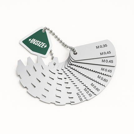 مقياس تباعد أسنان التروس 0.35-4.5 مم إنسايز | 4860-245