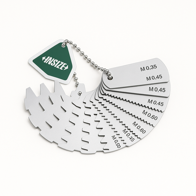 مقياس تباعد أسنان التروس 0.35-4.5 مم إنسايز | 4860-245