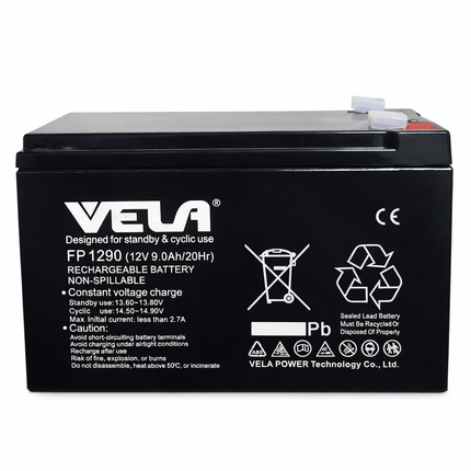 بطارية 12 فولت 9 أمبير مزود طاقة دائم فيلا | FP1290