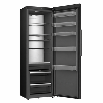 Hisense Single Door Refrigerator 11Ft Black | RL5K480SBFE 