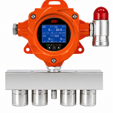 Yaoan Fixed Six in One Gas Detector | GTQ YA C100FT