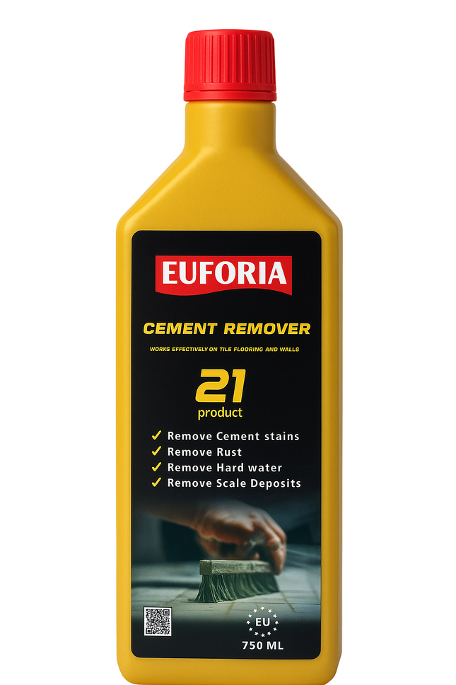 يوفوريا مزيل الأسمنت 750مل | منظف الأسطح المقاومة للأحماض