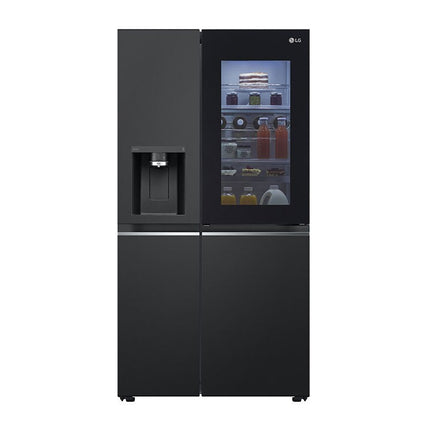 LG InstaView 617L Door in Door Side by Side Refrigerator | GCX 287TVAN