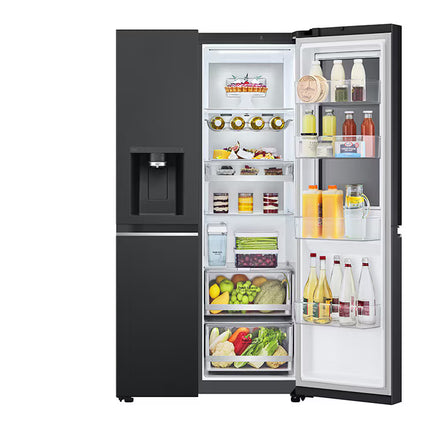 LG InstaView 617L Door in Door Side by Side Refrigerator | GCX 287TVAN